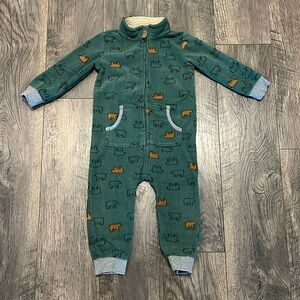 Carter’s Full-Zip Fleece Jumpsuit